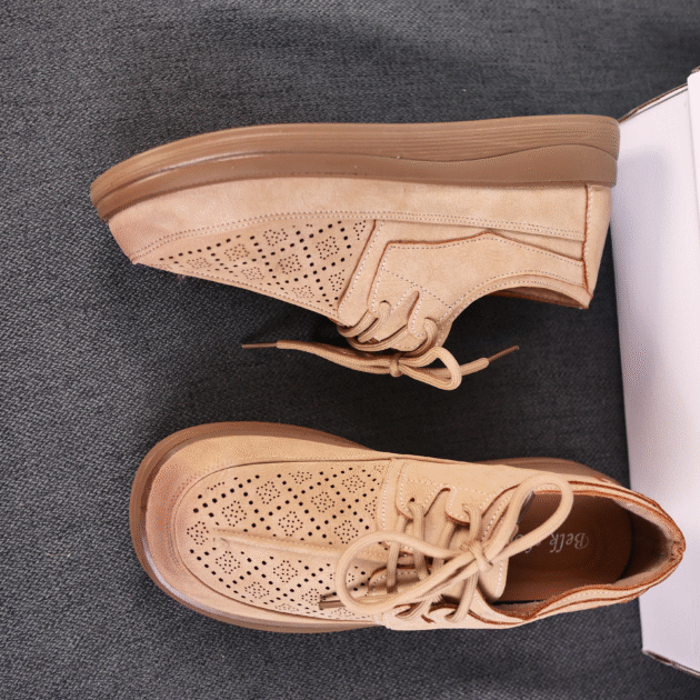 chaussure perforé pour femme